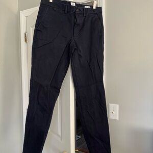 GAP Men's Navy Blue Chinos